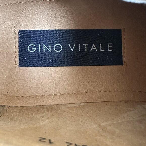 Gino Vitale Men 12 Black Wing Tip Dress Shoe Double Monk Strap Brogue Loafer main image 10